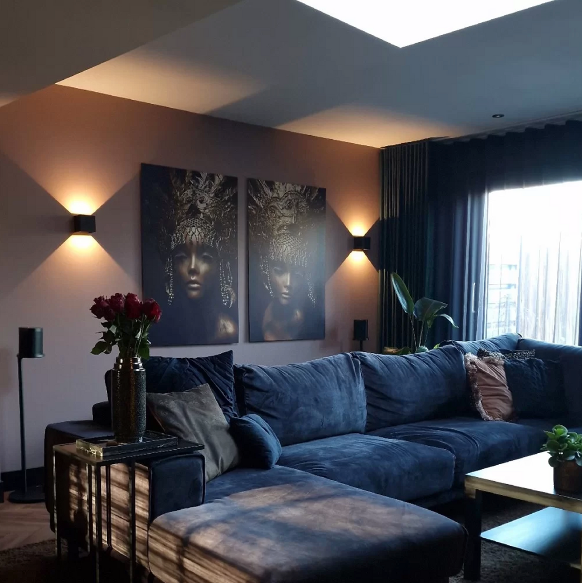 RadiantTouch draadloze magnetische wandlamp