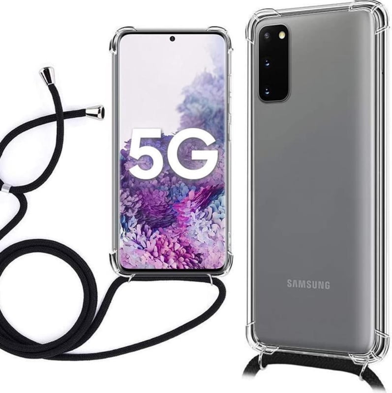Galaxy S20 Plus crossbody TPU hoesje met koord