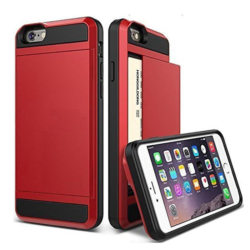 Slide Armor iPhone 6 / 6S hoesje met pashouder