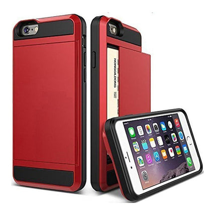 Slide Armor iPhone 6 / 6S hoesje met pashouder