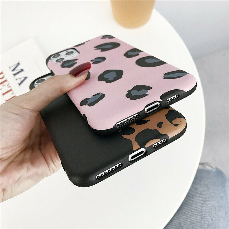 iPhone 11 Soft TPU Hoesje Luipaard Print