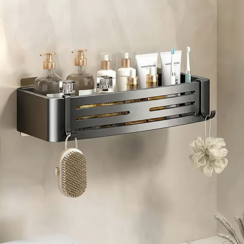 Zelfklevende aluminium badkamerplank