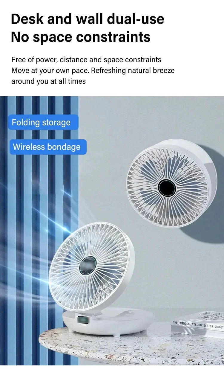 BreezeFlex S1 draagbare ventilator