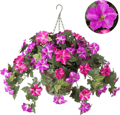 Lifelike kunstpetunia's weerbestendige bloemen