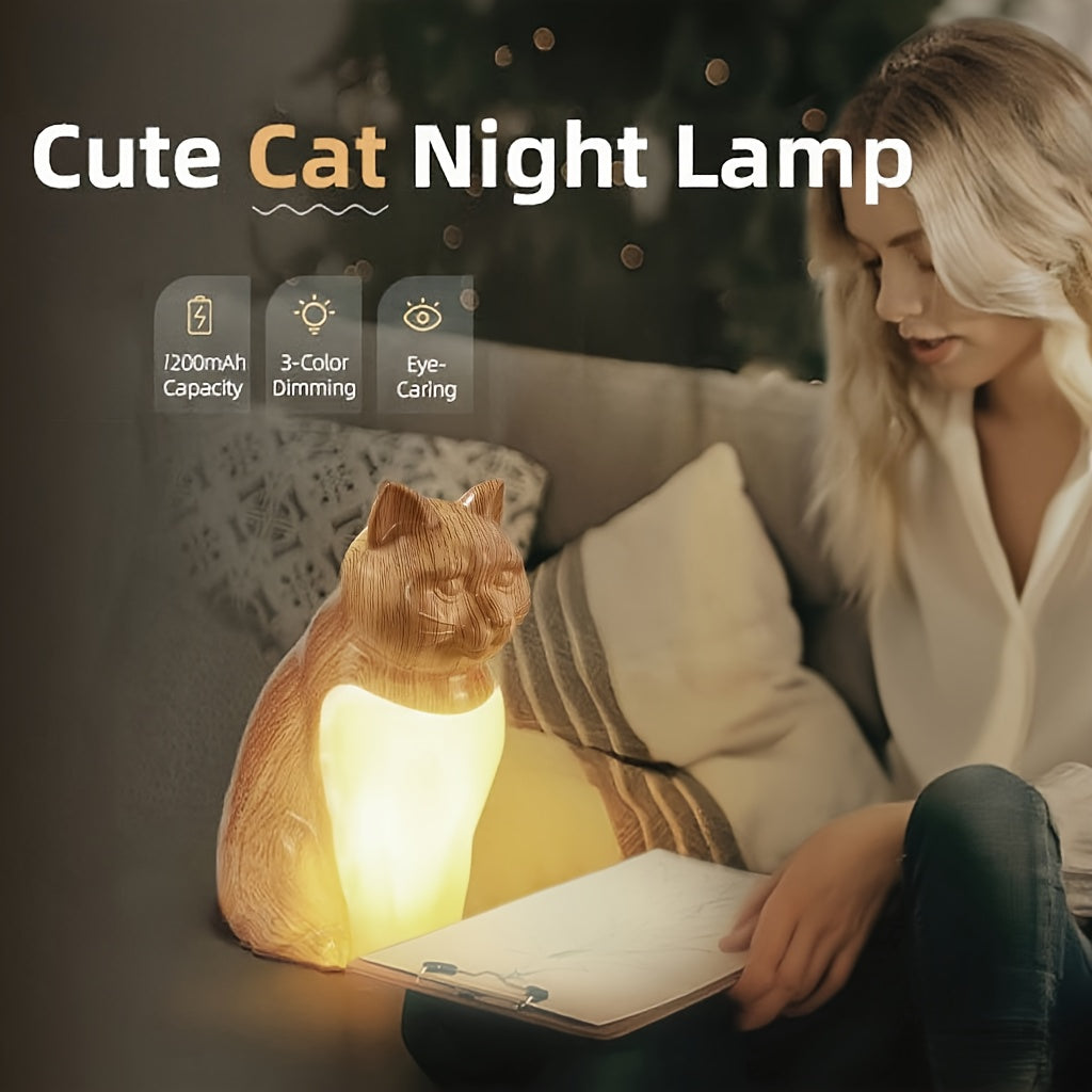LumiCat draadloos katten nachtlampje