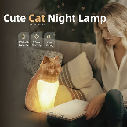 LumiCat draadloos katten nachtlampje