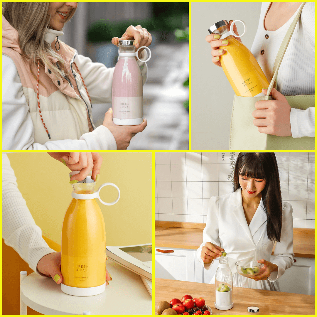 JuicyGO draagbare blenderfles