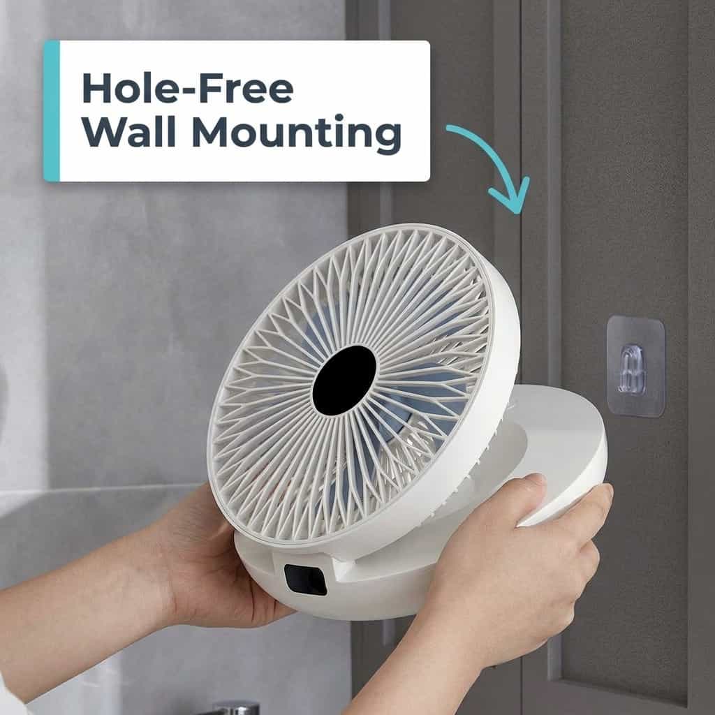 EasyBreeze draagbare ventilator