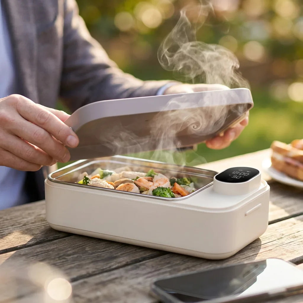 WarmBox draagbare elektrische maaltijdverwarmer