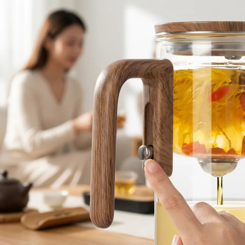 ClearBrew hittebestendige theepot