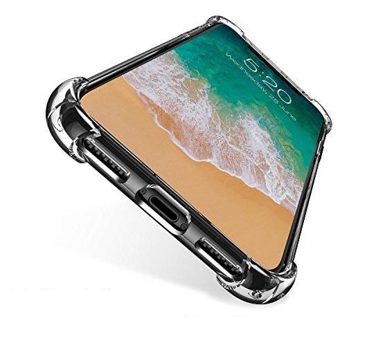 iPhone Xs Max transparant soft TPU hoesje