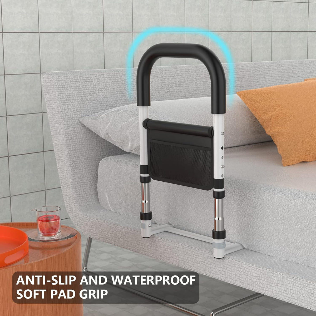 BedClip verstelbare bedsteun