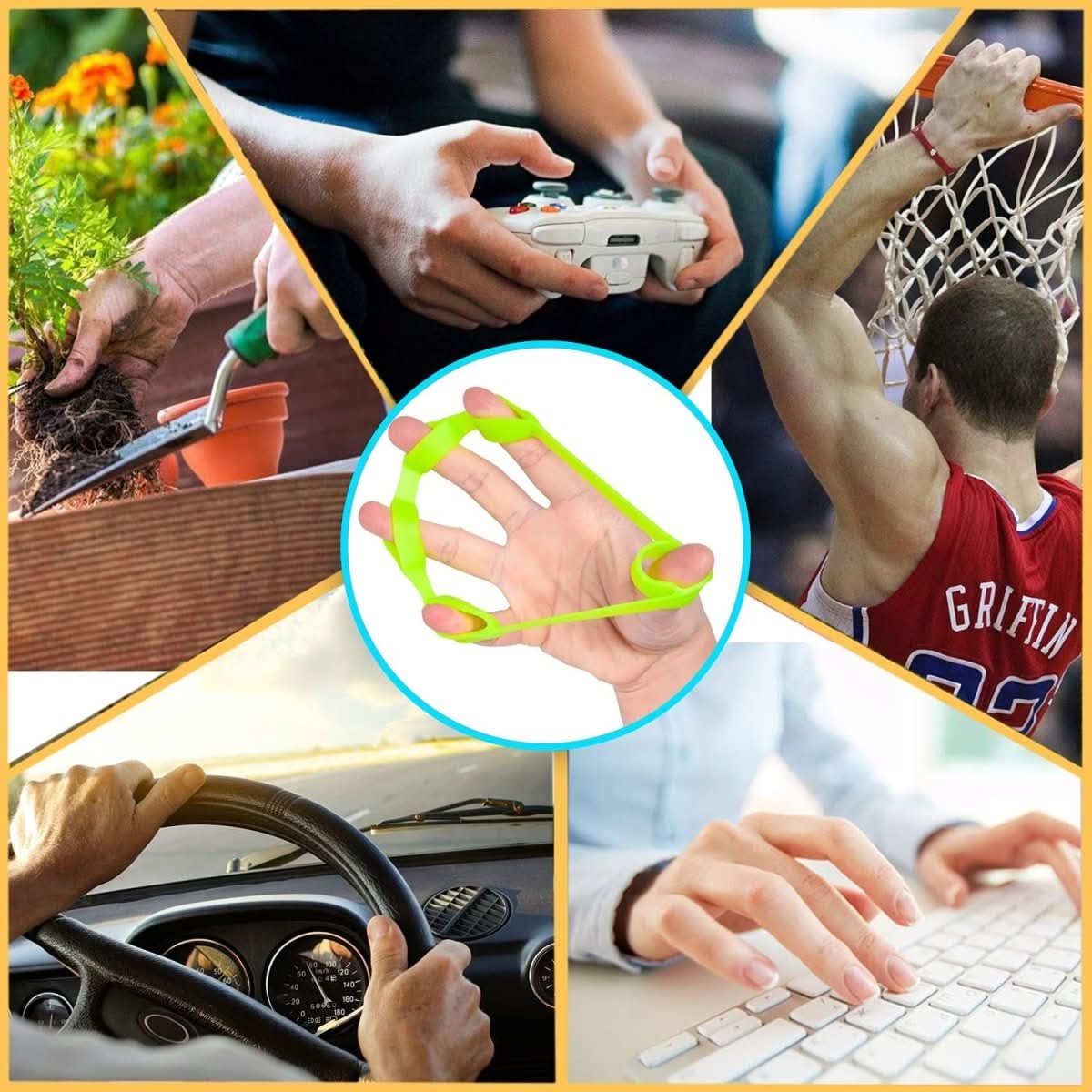 PowerGrip 6-delige handknijper set