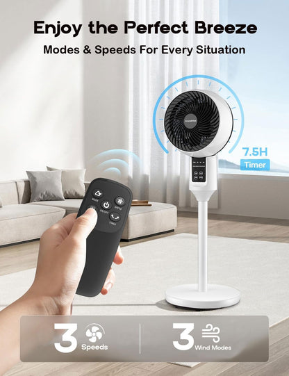 Aerion verstelbare staande ventilator