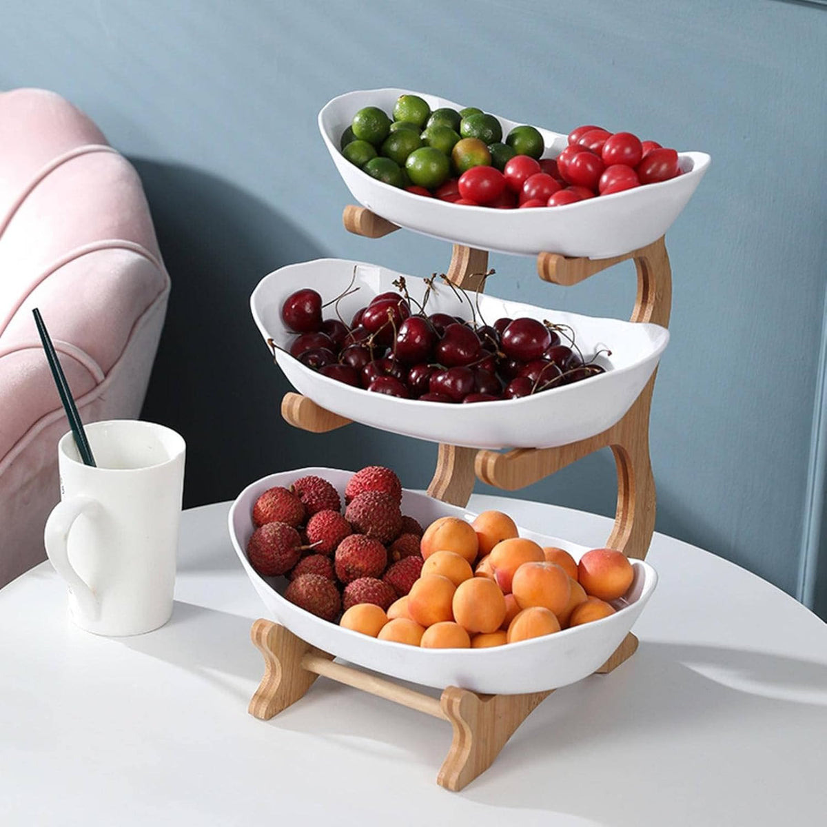 StackFruit metalen fruitstandaard