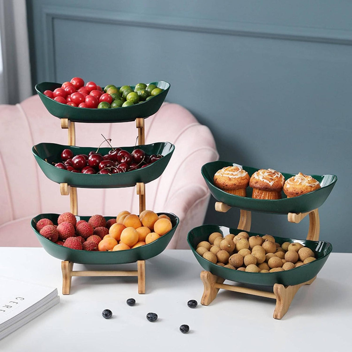StackFruit metalen fruitstandaard