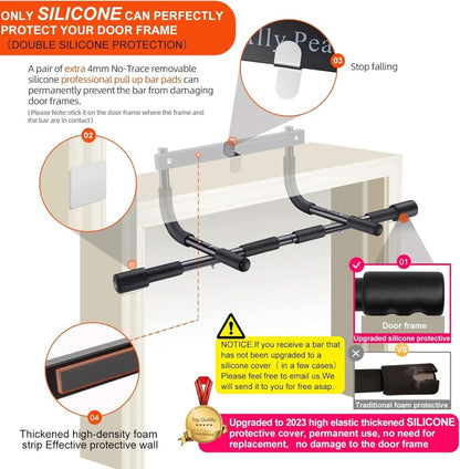 PowerGrip stalen optrekstang voor deurpost