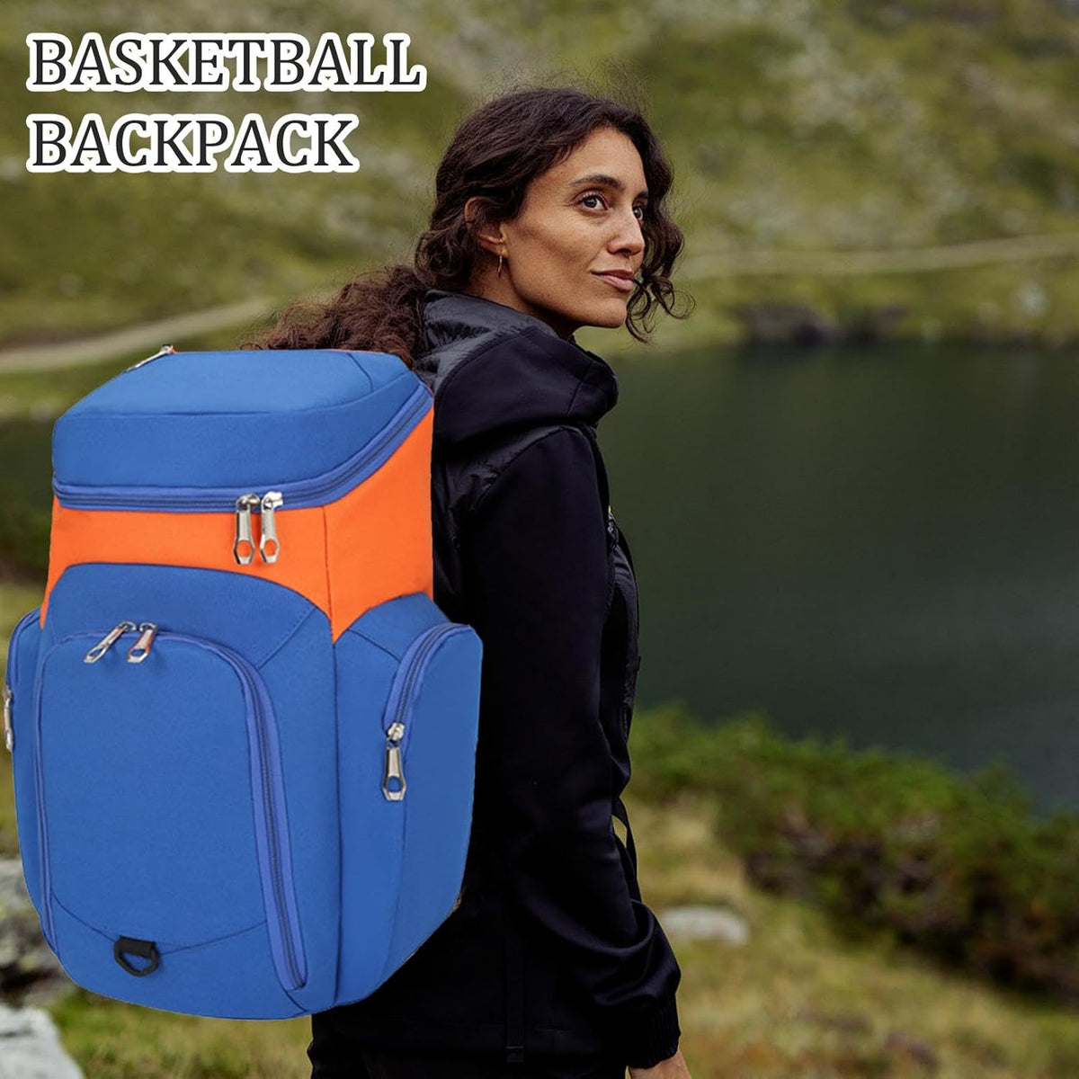 Sporttas Heren Basketbal Rugzak 30L