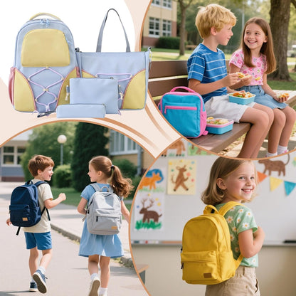 Schooltas studentenrugzak set