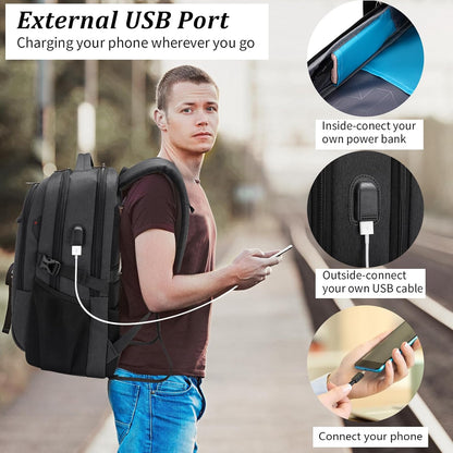 Waterdichte Reis Laptoprugzak met USB-poort