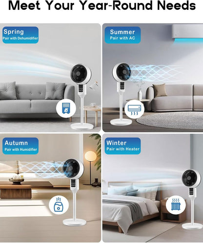 Aerion verstelbare staande ventilator