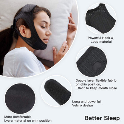 DreamQuiet anti-snurk kinband