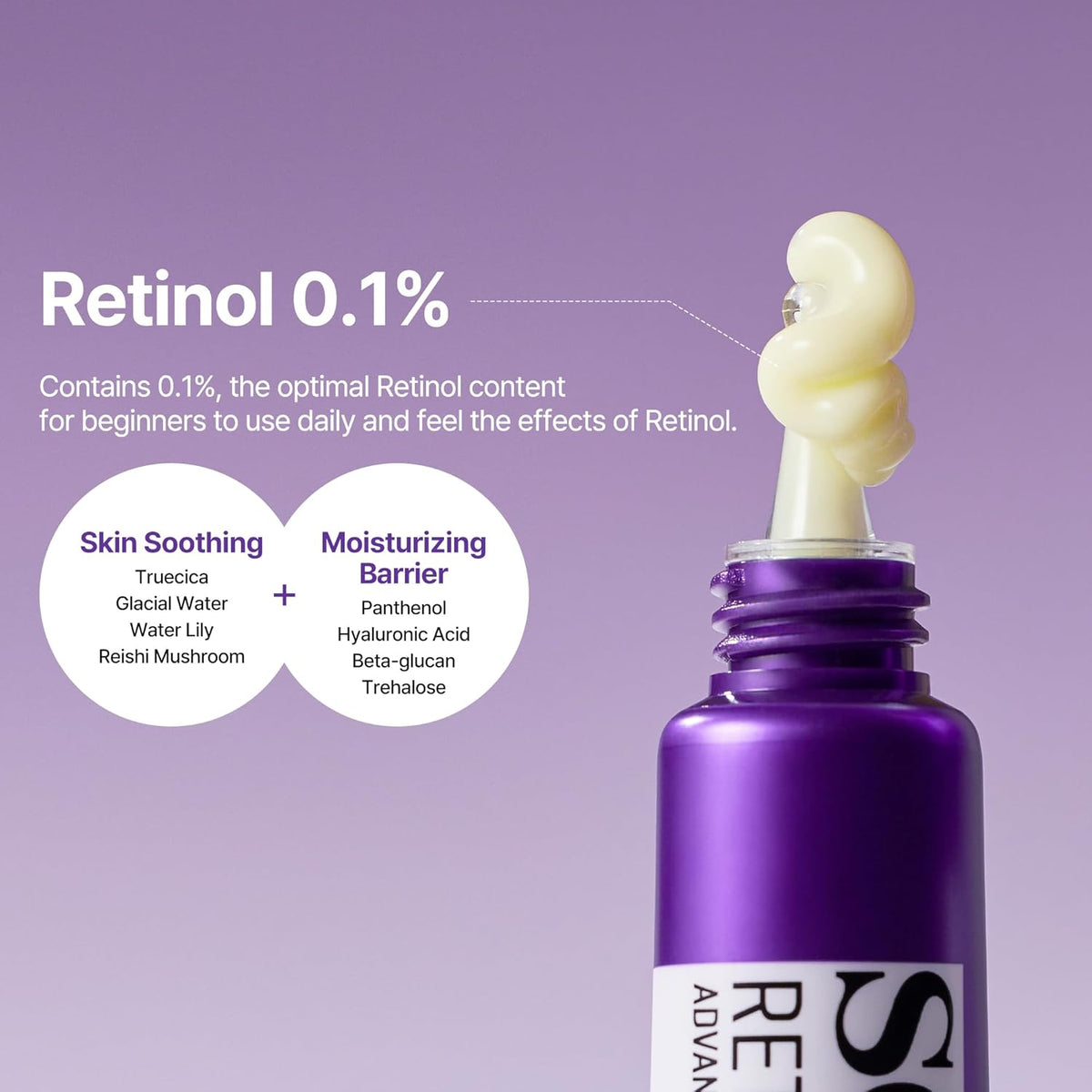 GlowFusion retinol serum & oogcrème duo