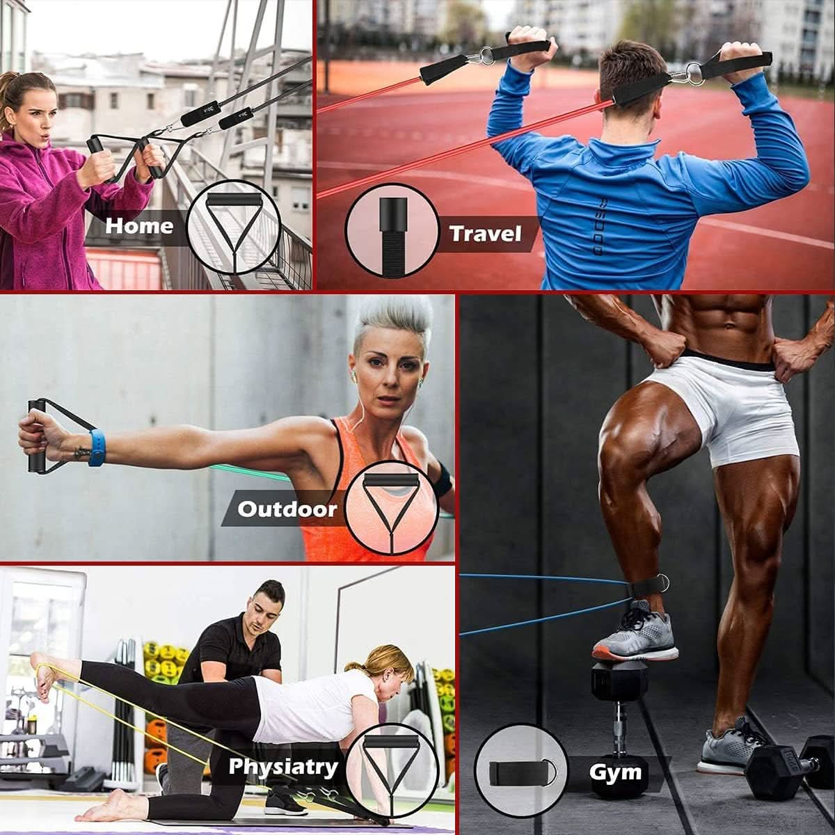 PowerGrip weerstandsband voor kracht en flexibiliteit