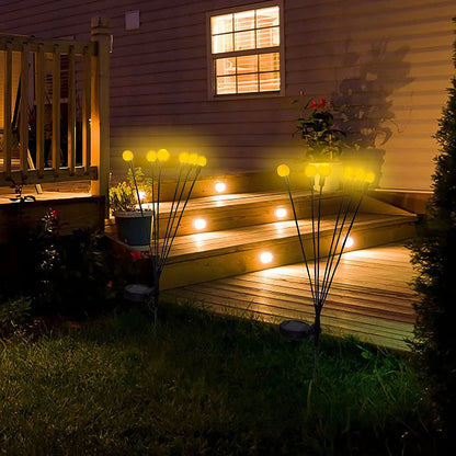 GardenLamp zonne-energie tuinverlichting met glimwormjeseffect
