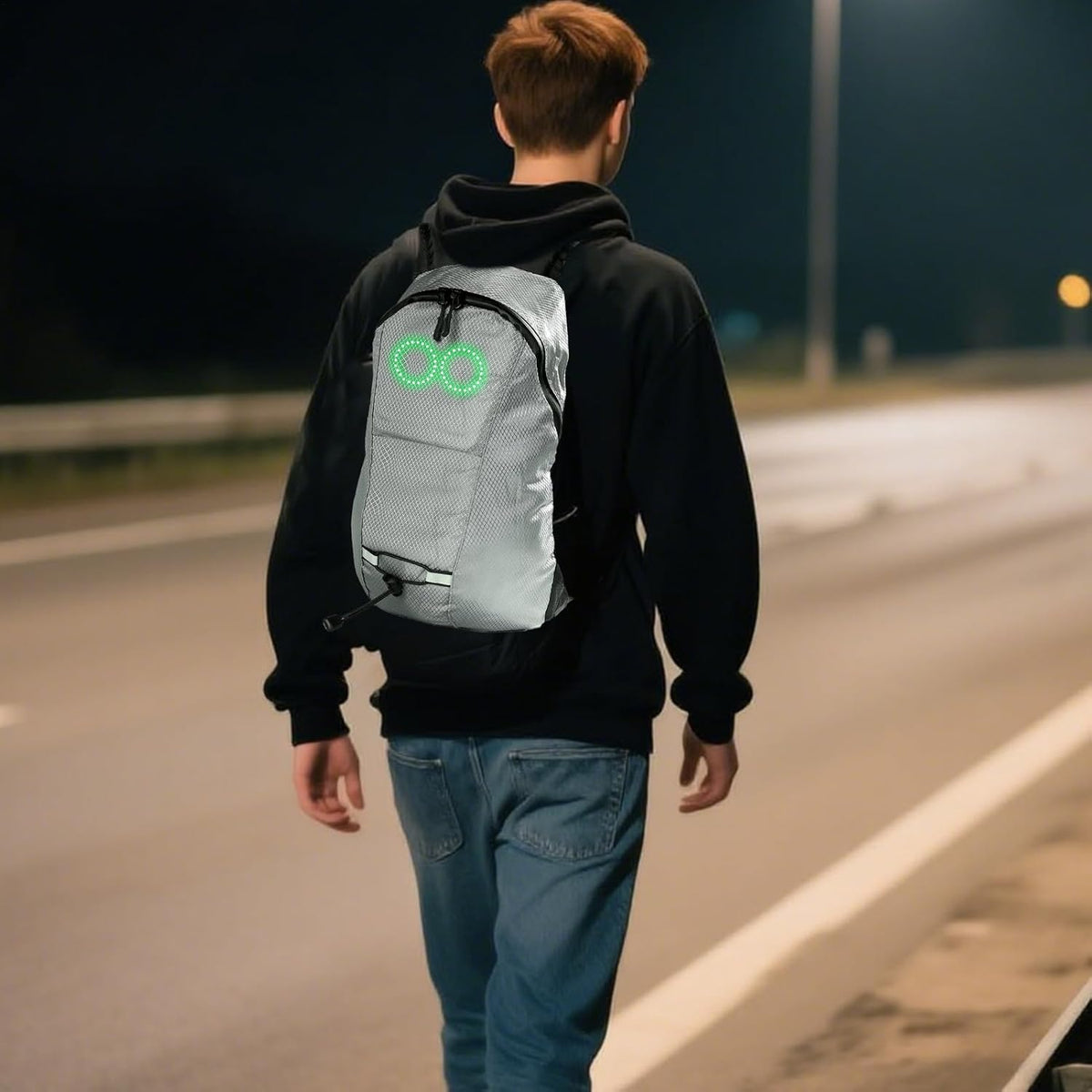 LumiPack LED waterdichte reisrugzak