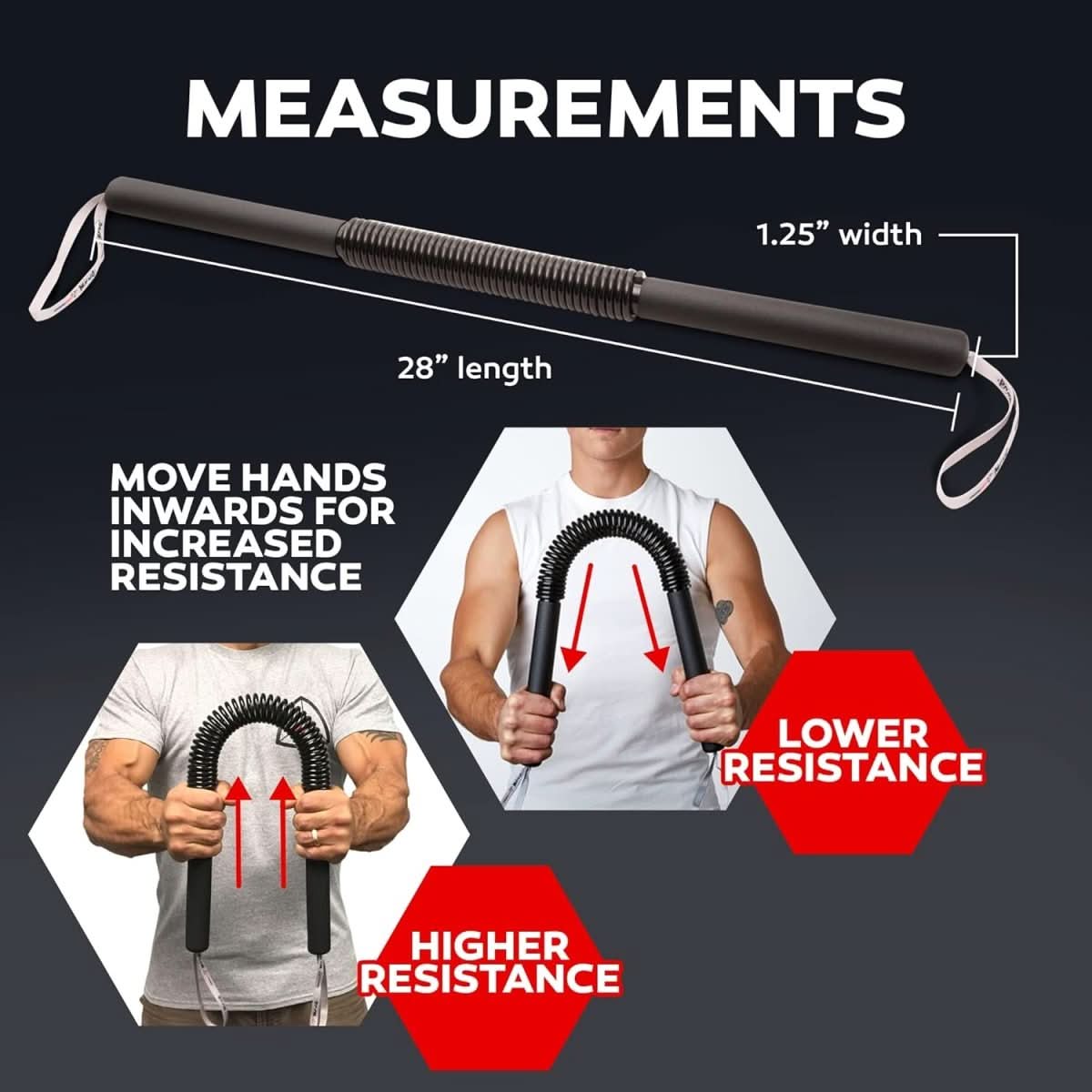 PowerTwist verstelbare trainingsstang