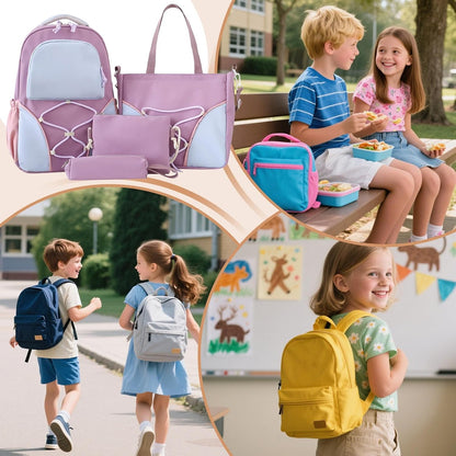 Schooltas studentenrugzak set
