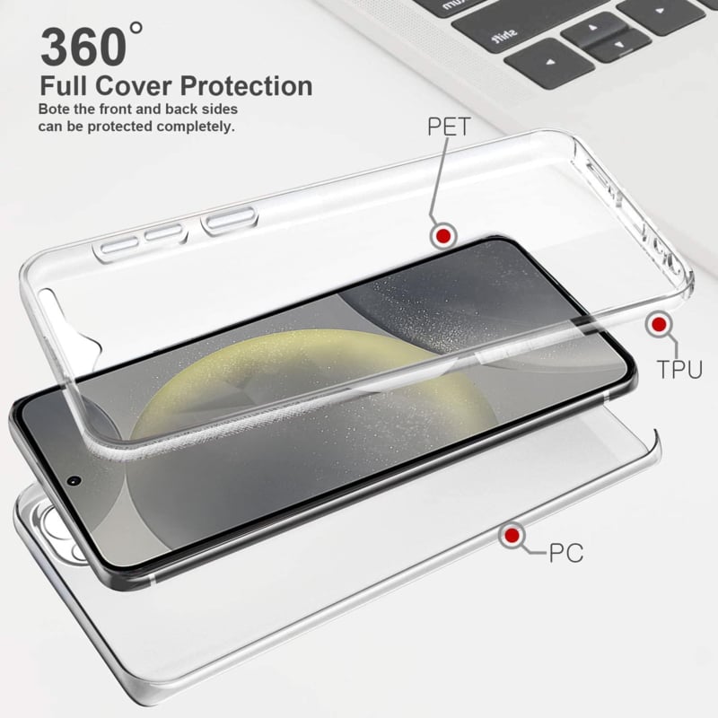 Galaxy S24 Plus 360° Ultra Clear Hybrid hoesje