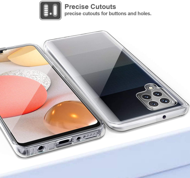 Galaxy A42 360° Ultra Clear hybride hoesje
