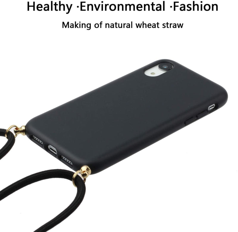 iPhone XR crossbody TPU hoesje met koord