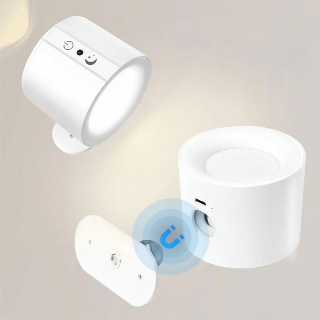 LumiSpin dimbare LED wandlamp