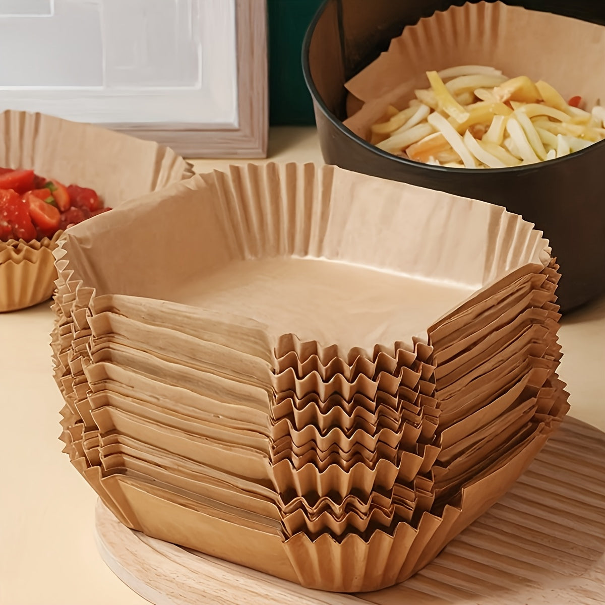 CrispGuard Liners anti-aanbak airfryer papier