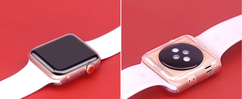 Apple Watch TPU full cover beschermhoes