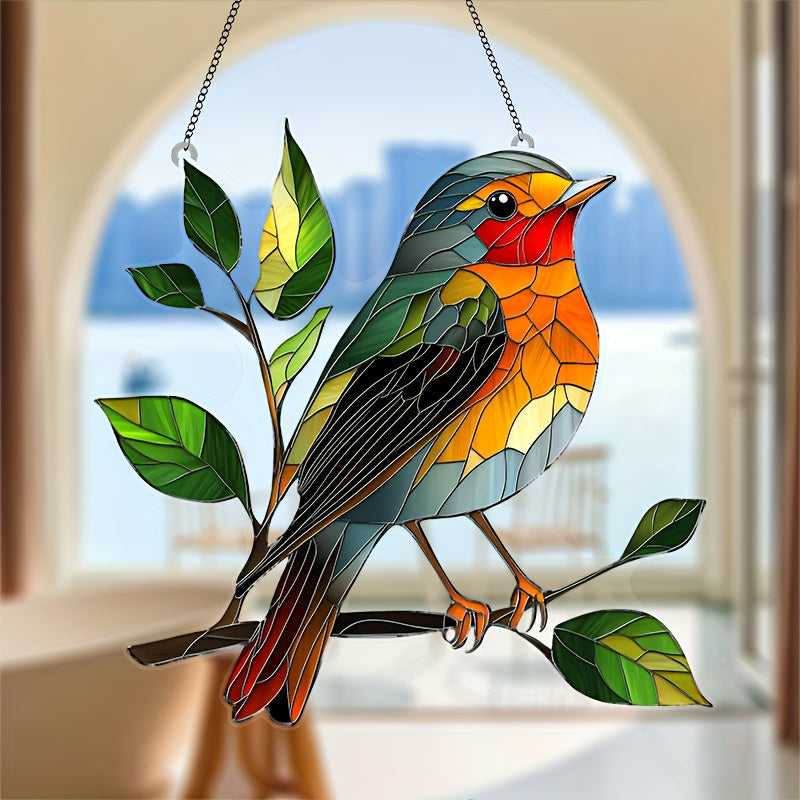 Odior Robin acryl raamdecoratie
