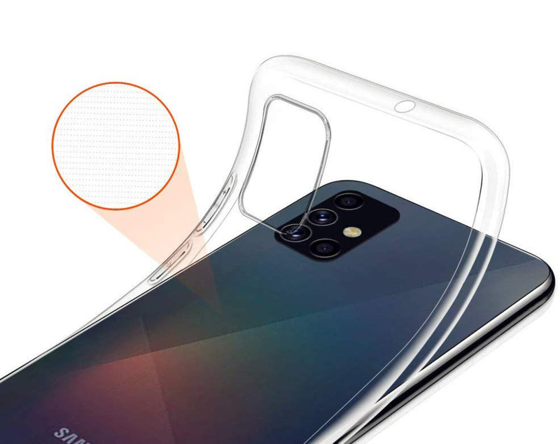 Galaxy A71 Premium Transparant TPU Hoesje