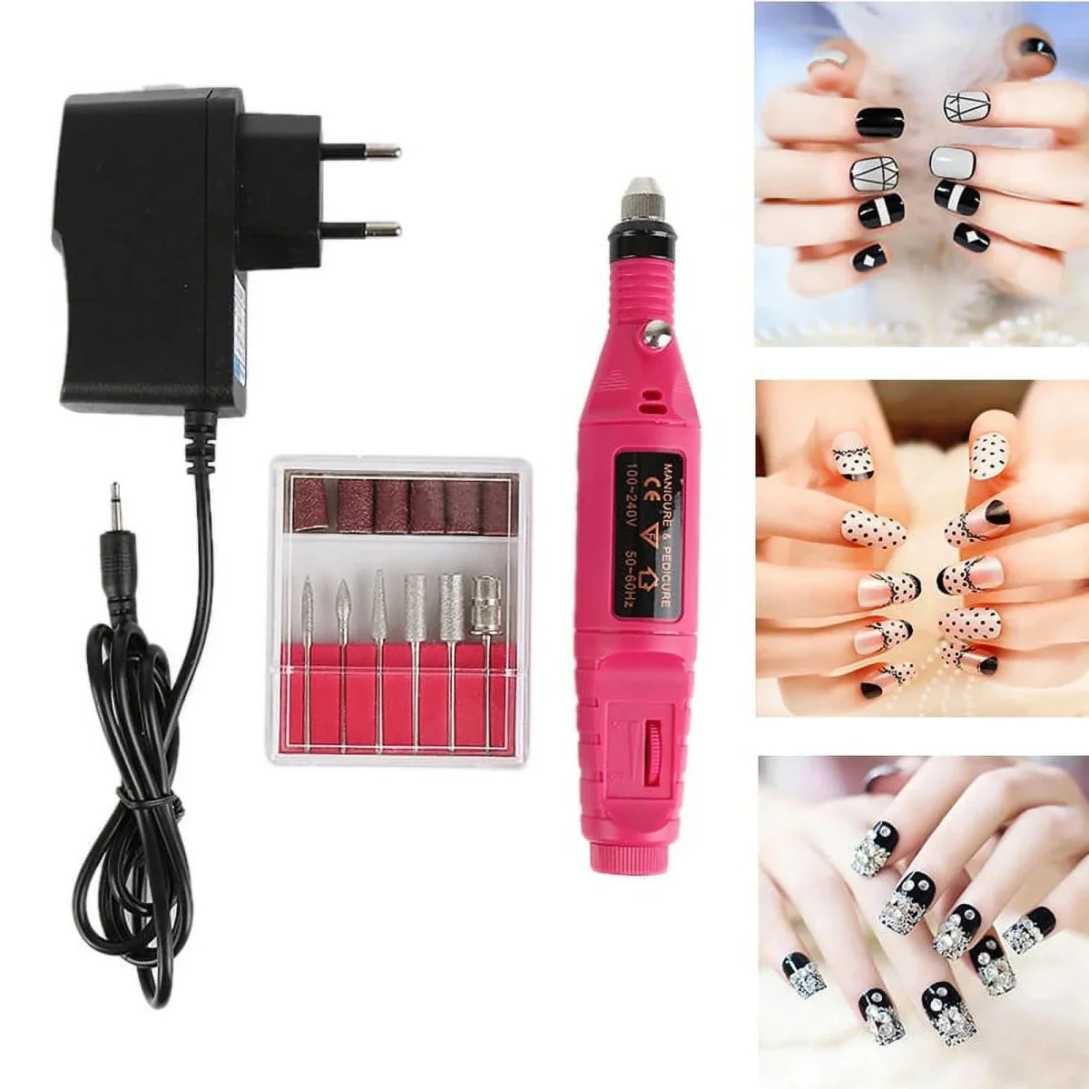 ProNail Expert elektrische 6-in-1 nagelverzorgingsset