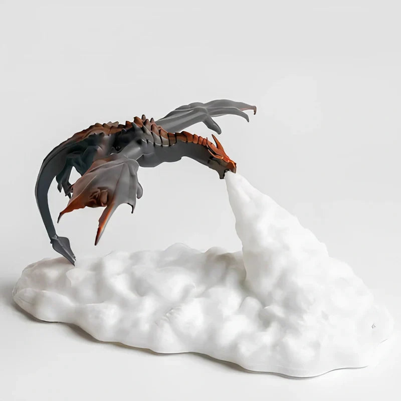 Dracarys oplaadbare 3D draaklamp