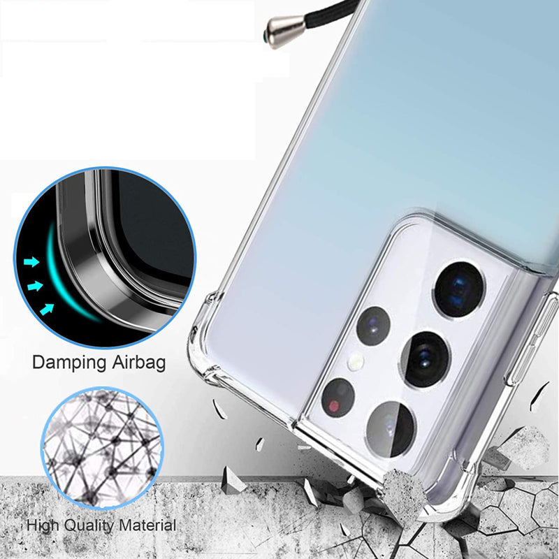 Samsung Galaxy S21 Ultra crossbody hoesje met koord