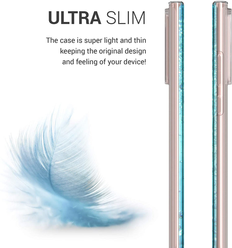 Galaxy Note 20 360° full cover transparant TPU hoesje