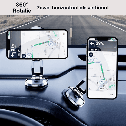 Snapfold magnetische inklapbare autotelefoonhouder