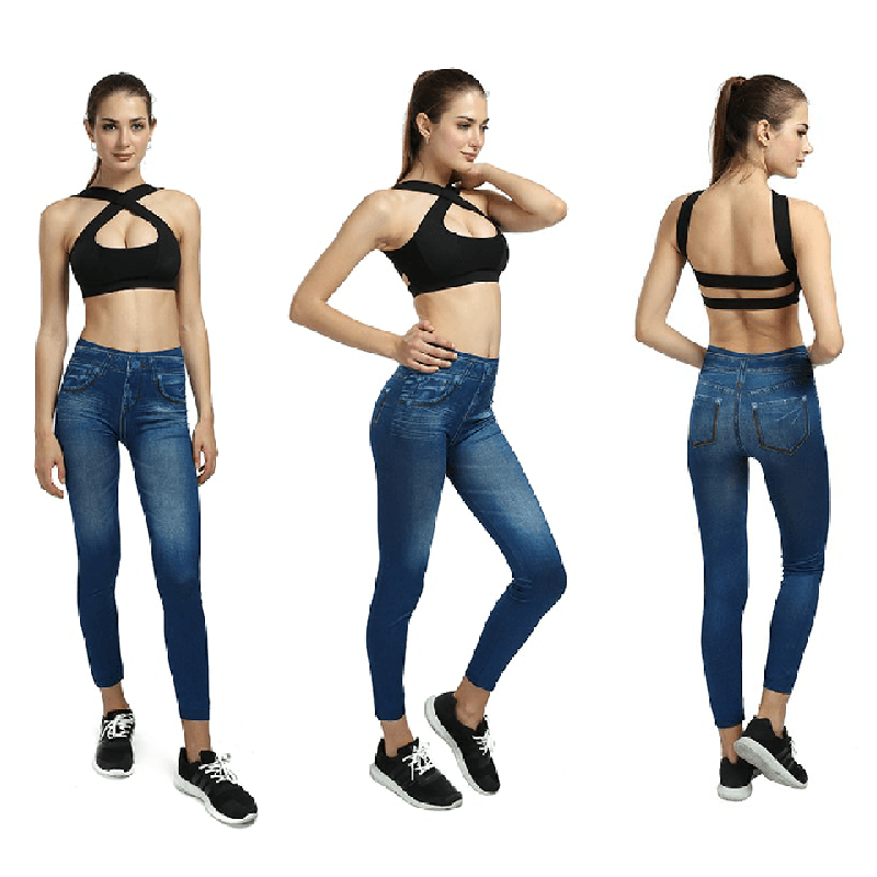 Dames Comfortabele Jean Leggings