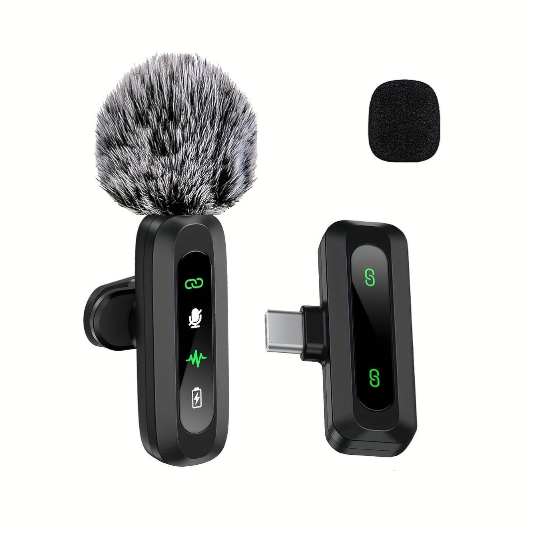 Draadloze clip microfoon