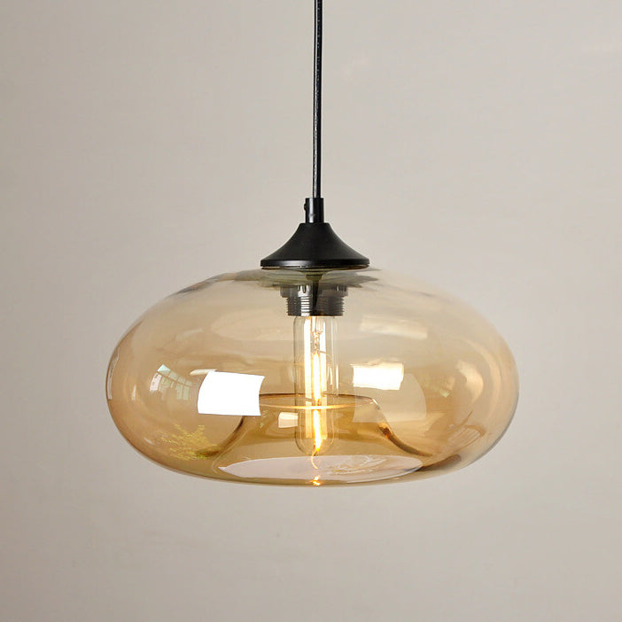 Lumio industriële glazen hanglamp