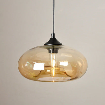 Lumio industriële glazen hanglamp