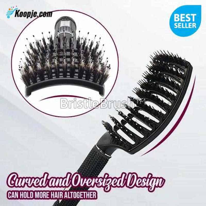 BristleBrush ontklittende haarborstel